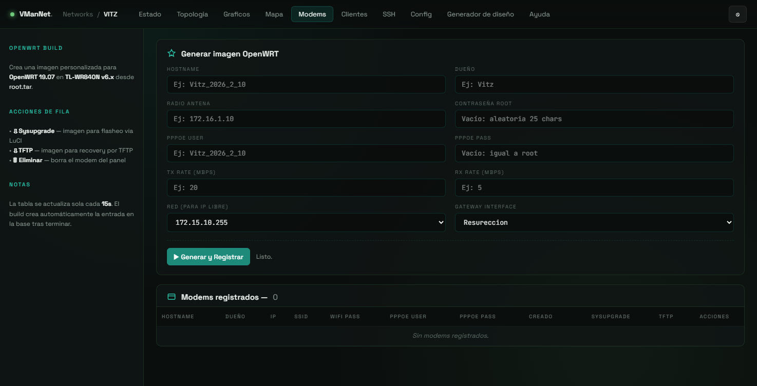 Generador de imágenes OpenWRT