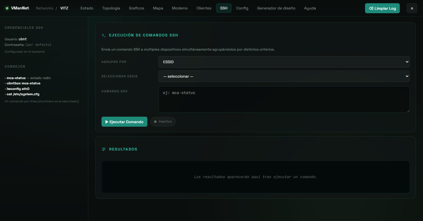 Comandos SSH masivos